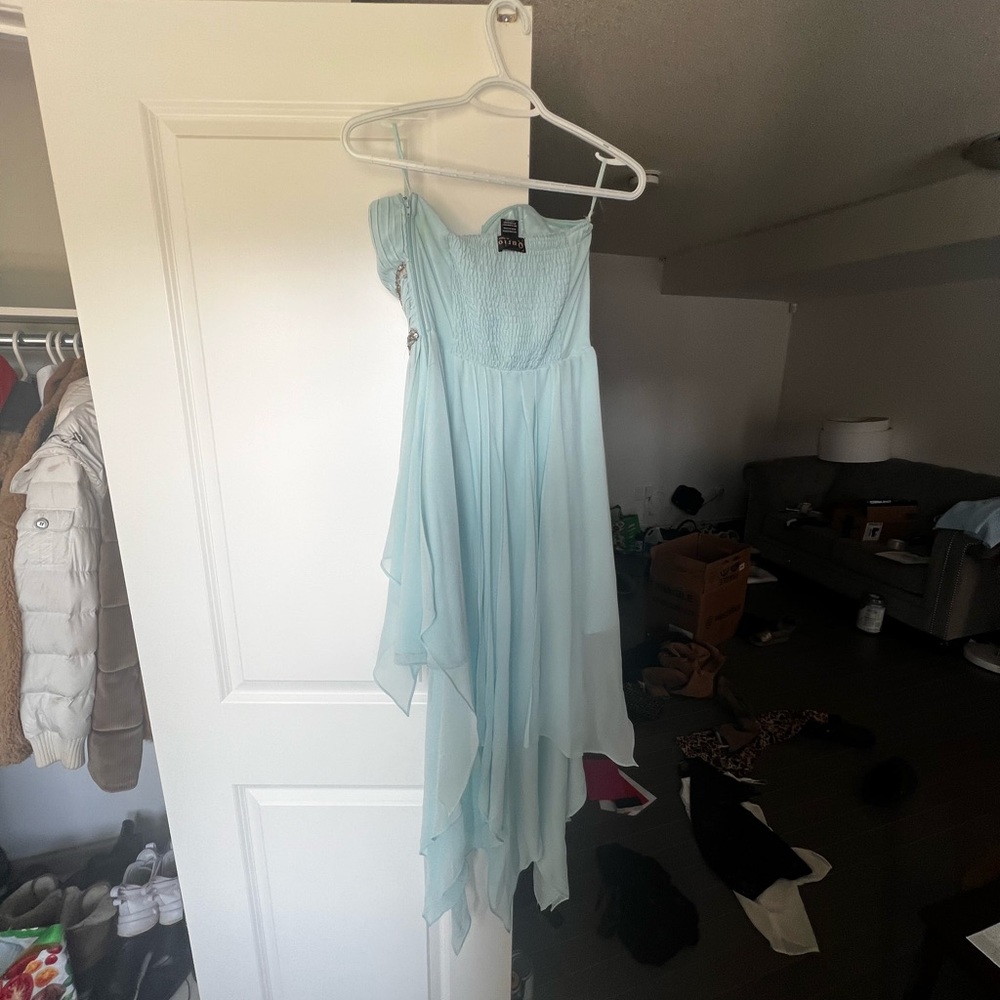 Light Blue Prom Dress